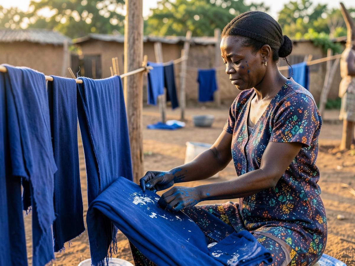 Gara: The Indigo Cloth of Sierra Leone